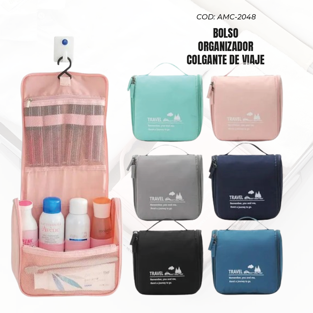 BOLSO ORGANIZADOR COLGANTE DE VIAJE