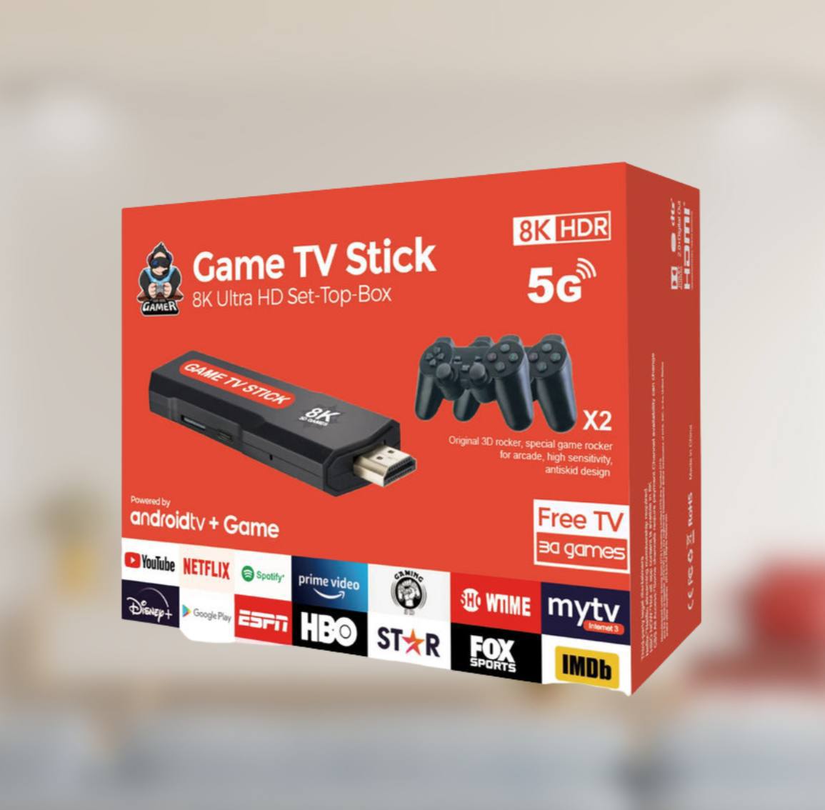 JUEGO TV STICK 8K
